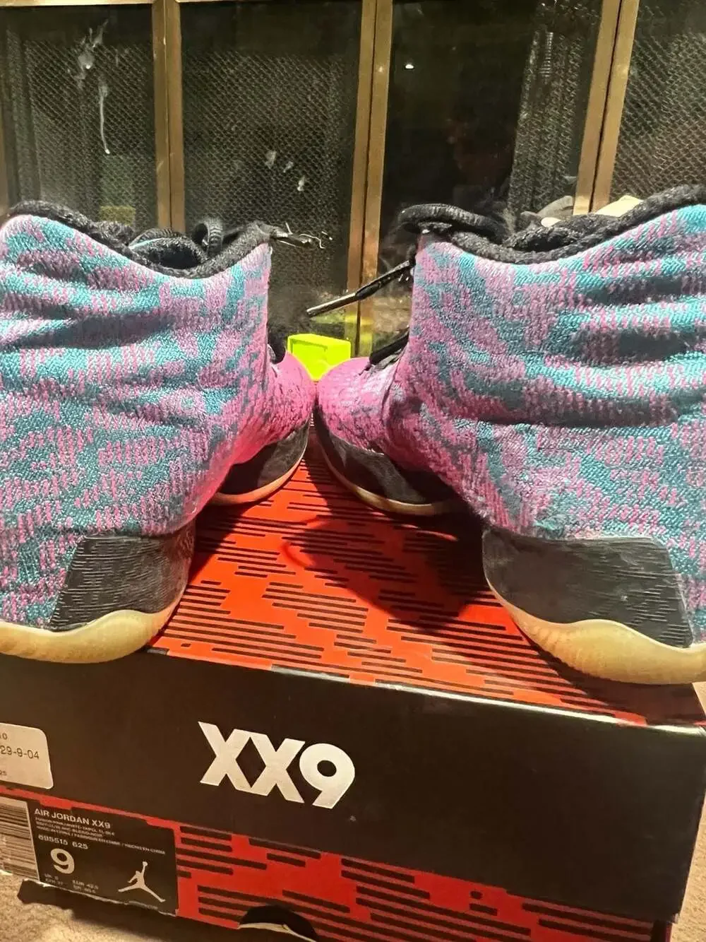 Air Jordan XX9 Fusion Pink/White-Tropical Teal Size 9
